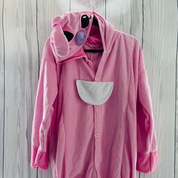 Lilo And Stitch Angel One-Piece Bodysuit Costume Size One Size Cosplay Pajamas - Picture 2 of 6